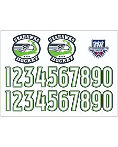 EHL Decal Sheet-Seahawks Hockey Club